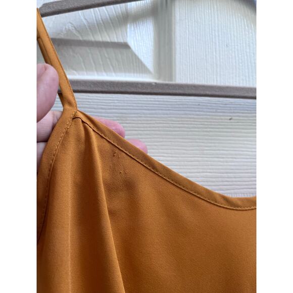 Nanette Lepore Tiny Pulls Adjustable Spaghetti Strap Satin Slip Dress Size 8 - Picture 6 of 11